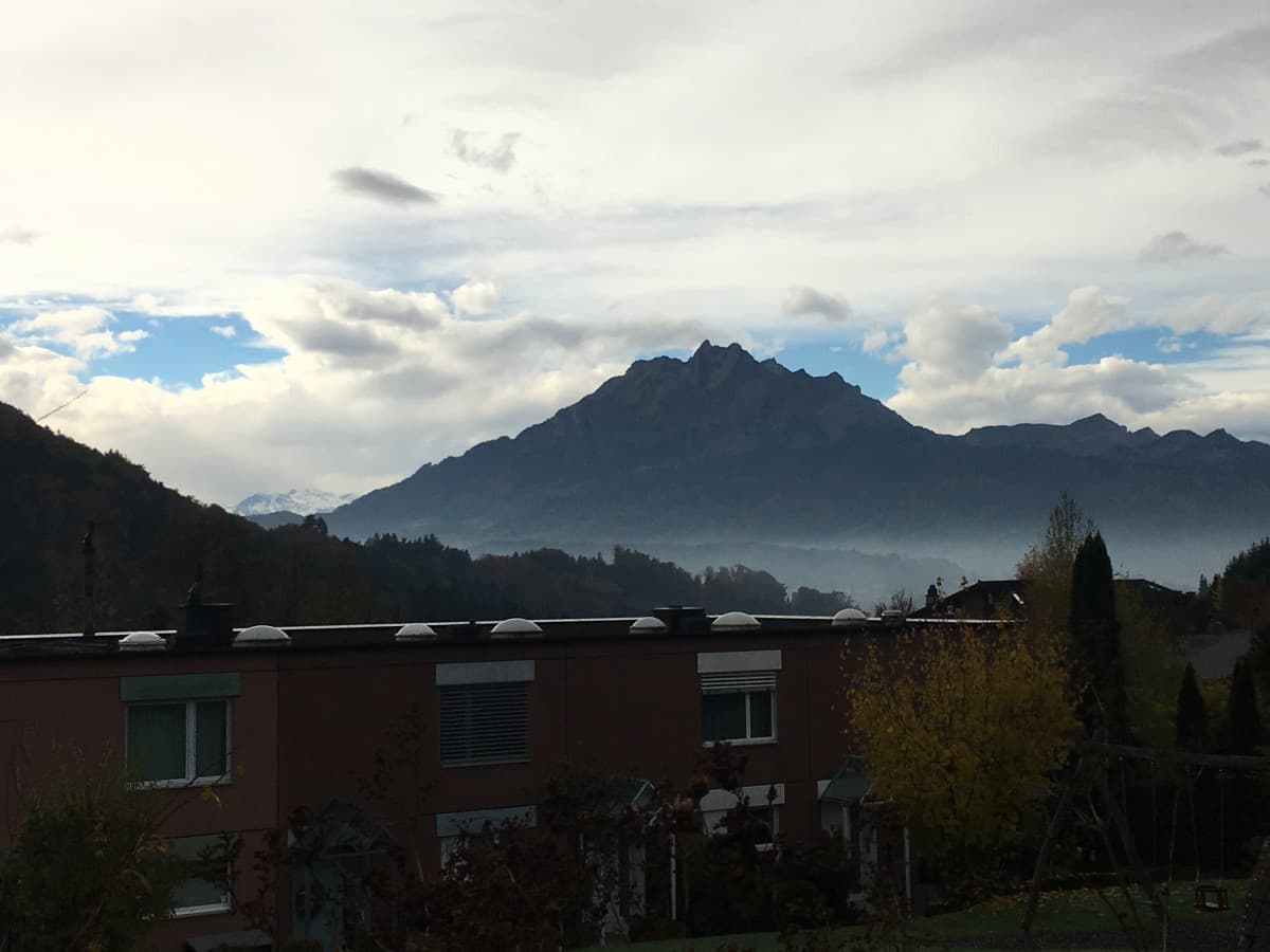 Che bello poter tornare a casa prima ed avere un panorama del genere?