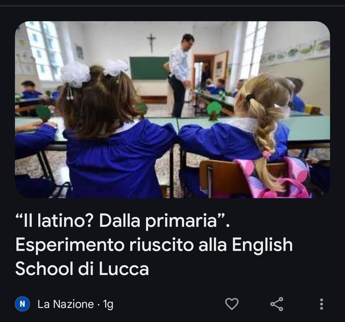 teste di minchia, create corsi di matematica o inglese potenziato, piuttosto che il latino non serve davvero ad un cazzo di niente.