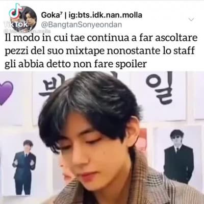 TAE,PLACATI,AAAA IL MIXTAPE DI TAE MI SA CHE È IN ARRIVO ANCHE QUELLO DI JUNGKOOK