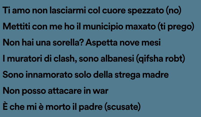 la pubblicità di spotify parla di aldo moro