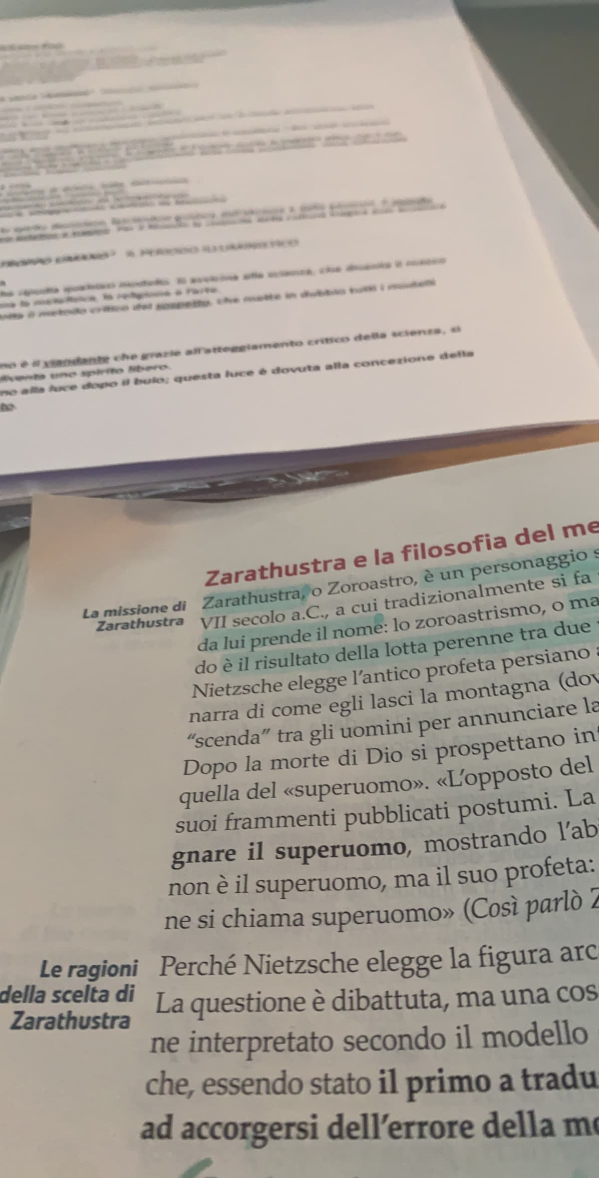 DUE MESI DIETRO NIETZSCHE 