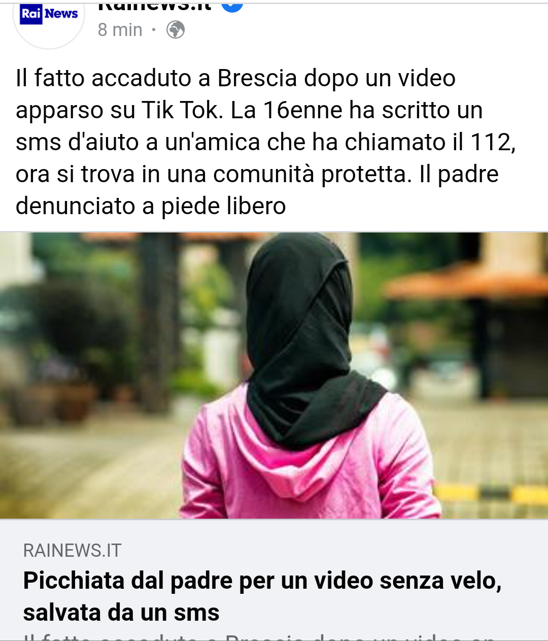 Ieri ho visto una famiglia di etnia dell'area indiana al centro commerciale