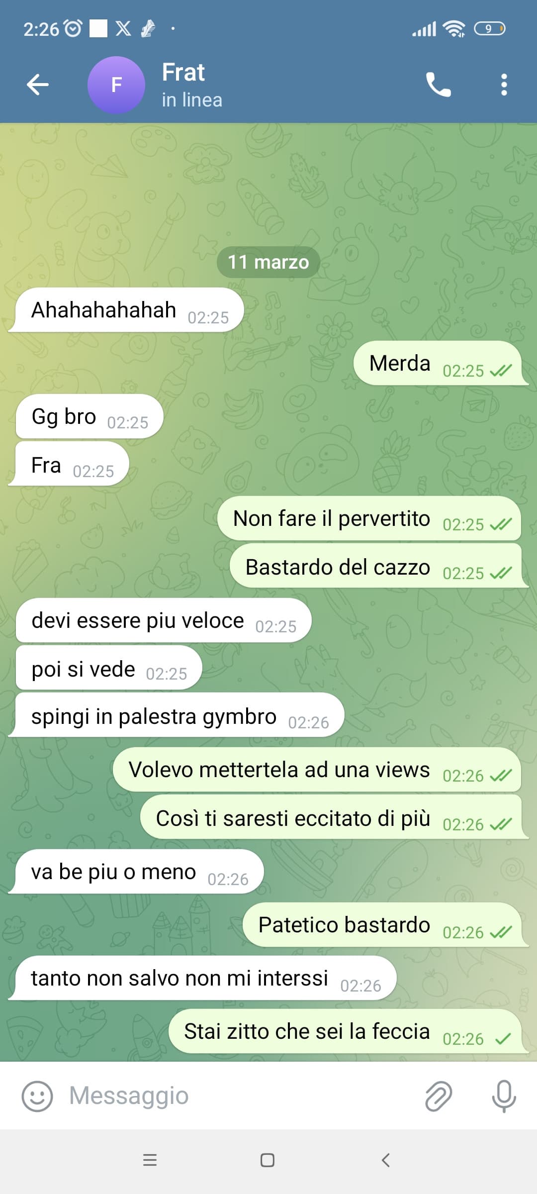 Uno è andato