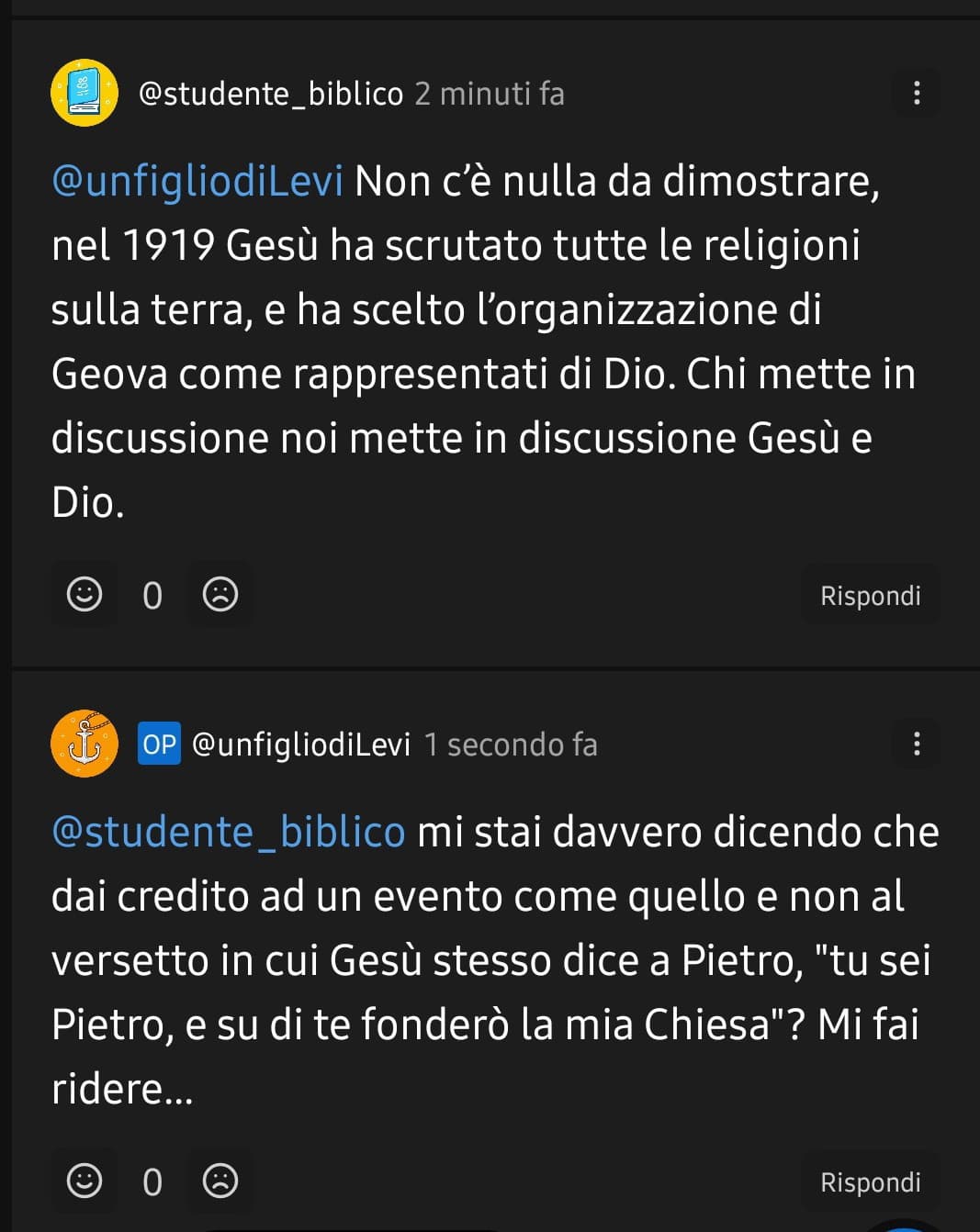 Adoro i testimoni di geova 😂😂