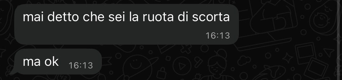 ma che risposta è!?
