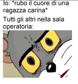 Non so perché mi guardavano cosi