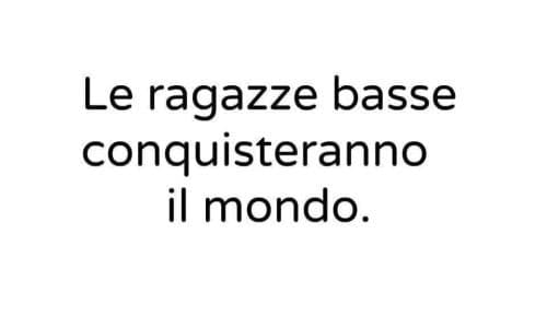 Bassezza?