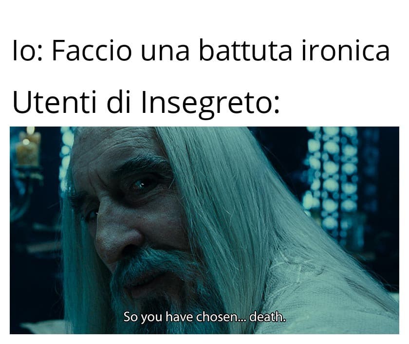 Ironia questa sconosciuta