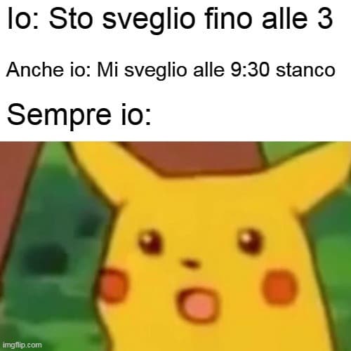 Succede ogni volta :(