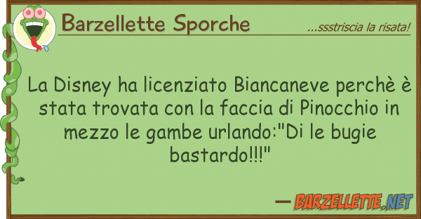 Biancaneve pedofila 