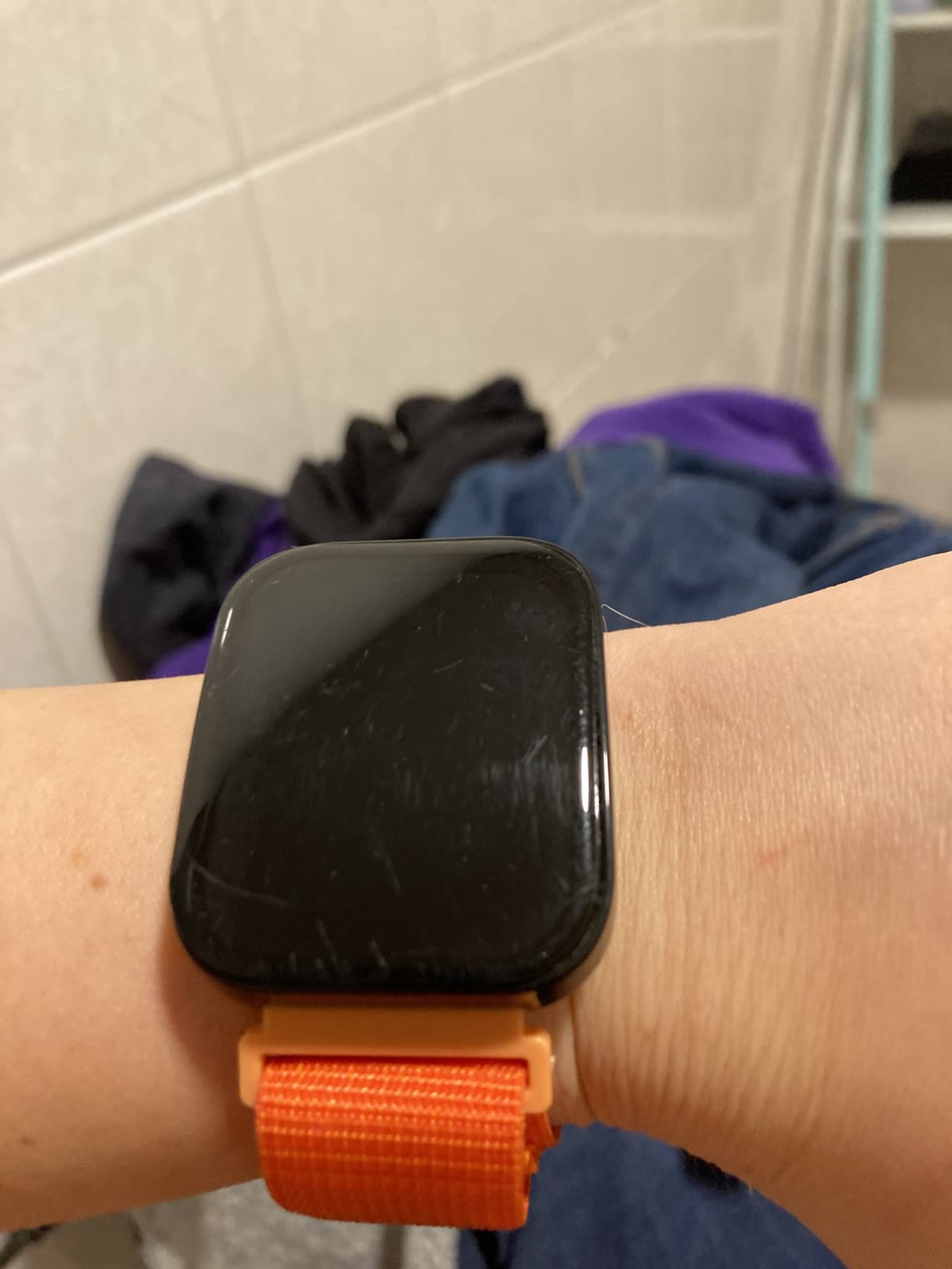 VI SPOTTO IL MIO APPLE WATCH ULTRA. Non fate caso alla pellicola, sono paranoica con quel che ho pagato.