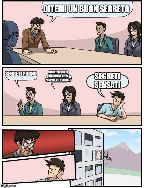 Segreti in a nutshell 