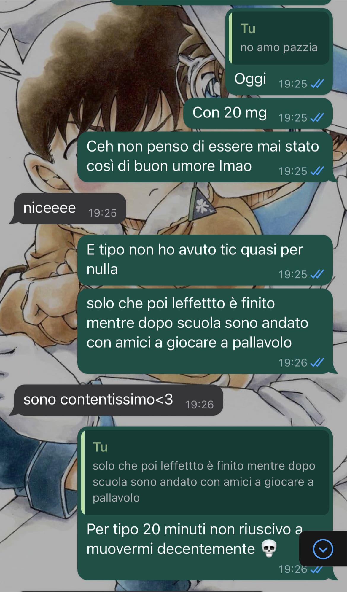 Riassunto di oggi