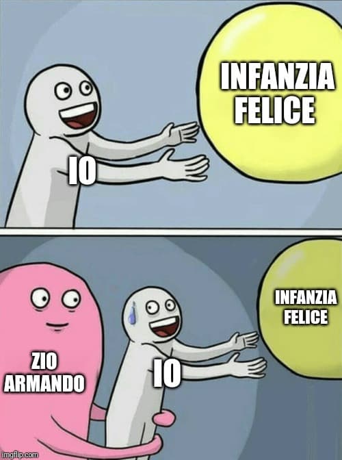 "Non mi piace questo gioco, zio.