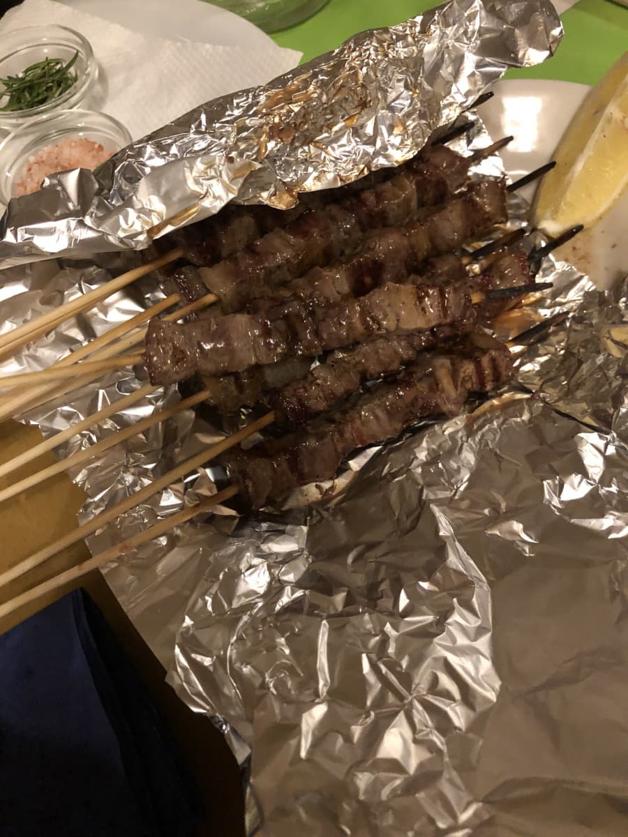 Arrosticini marchigiani ?