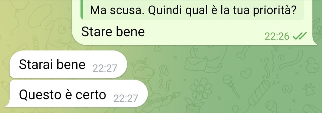 Che pena che mi faccio davvero