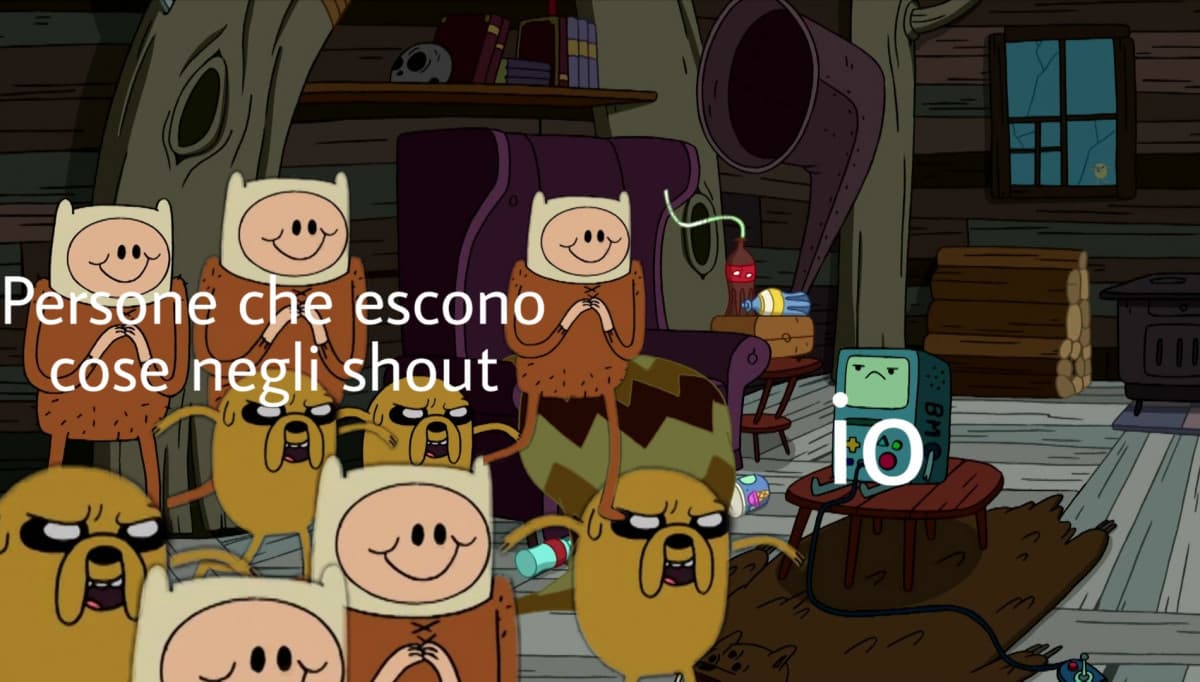 Vi esco un altra versione del meme