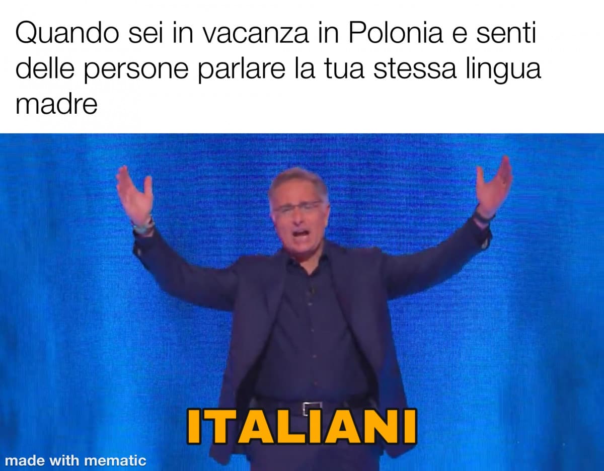 Esperienze del genere all’estero ne abbiamo?