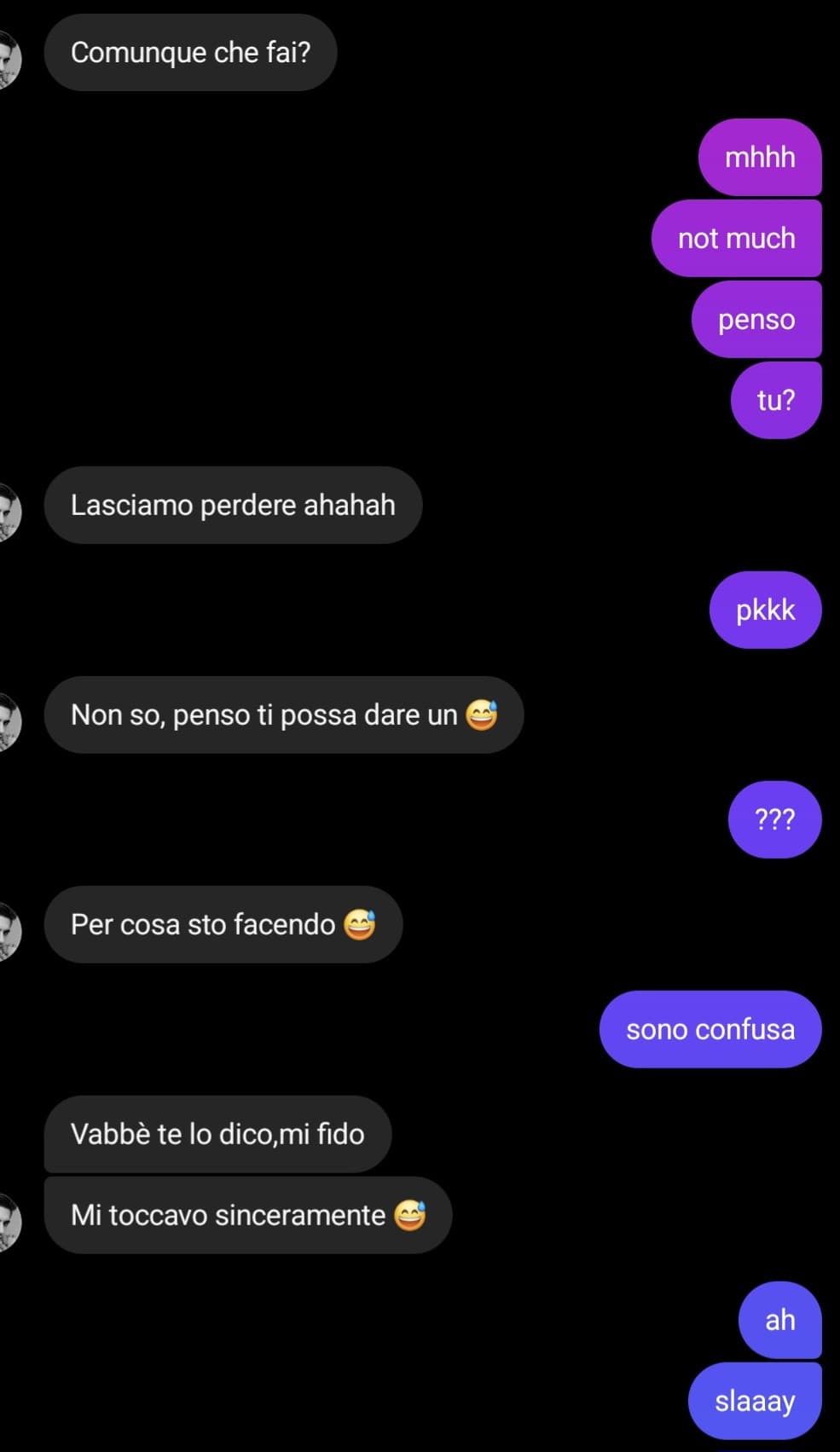 secondo voi sono ingenua o solo un animo puro? 😇😇