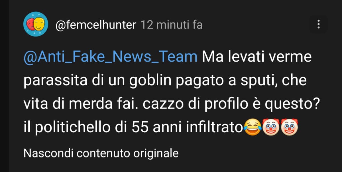 Raga secondo voi si sente preso in causa