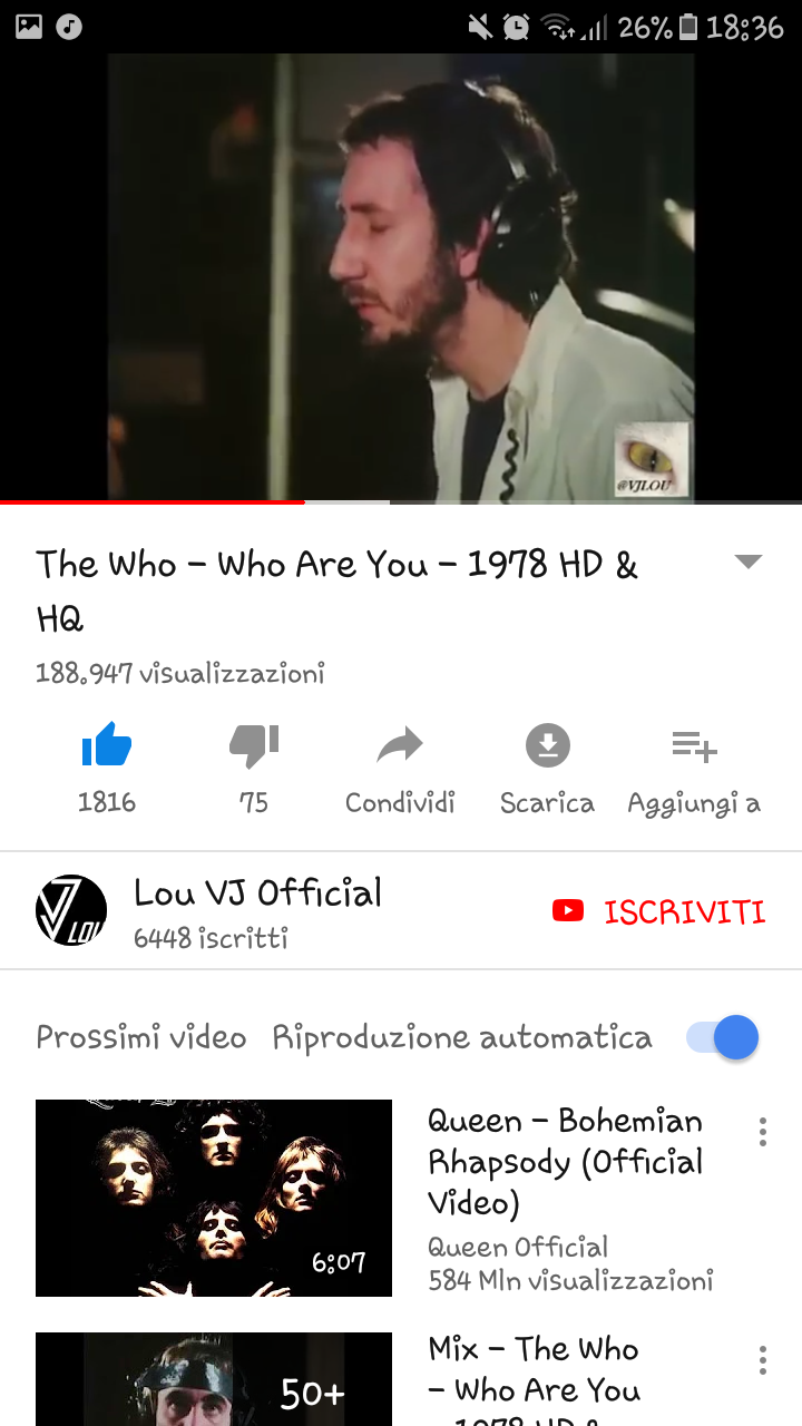 Amo questa canzone alla follia