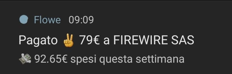 Io: *Cambio la batteria rotta al pc*. Flowe: "Beh questa è PALESEMENTE una spesa di piacere!"