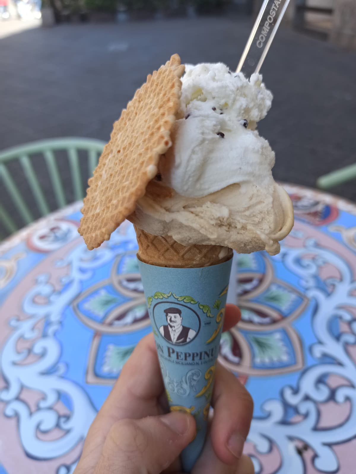 Repost del gelato che ho mangiato stamattina perché era buonissimo e ne voglio un altro 