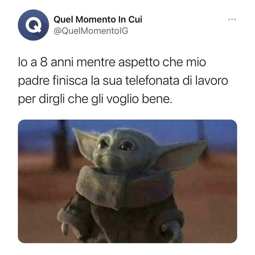 sono cinico, e non poco, ma baby yoda mi uccide ogni volta lol