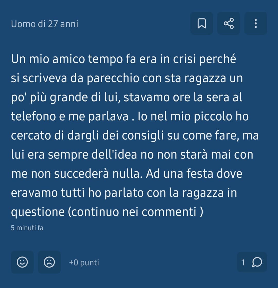 Persone come te sono rare.