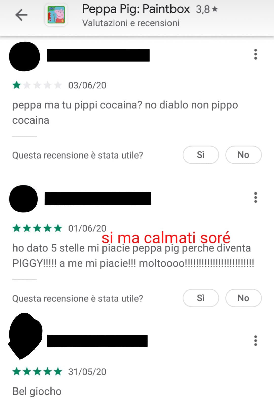 Attenzione: le immagini che state per vedere sono ad alto contenuto di cringe