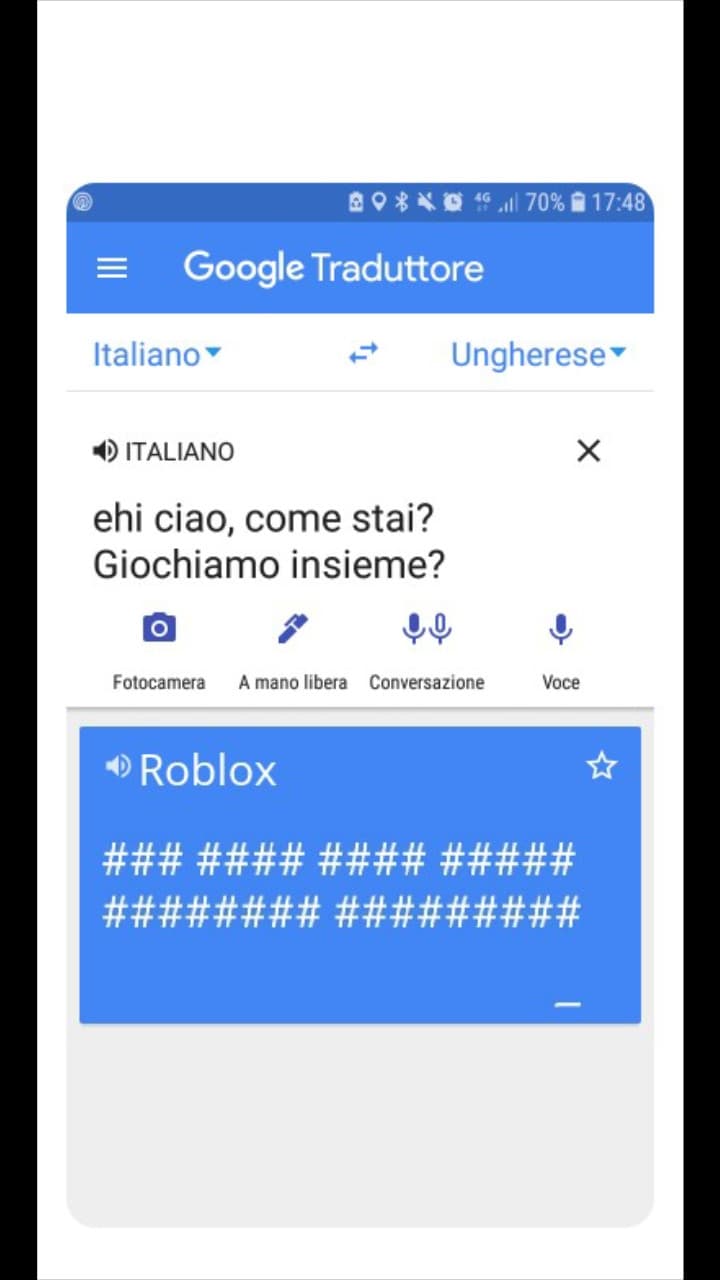 Avete mai giocato a Roblox?