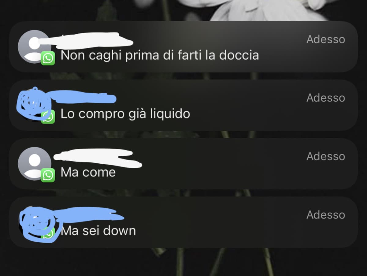 Ho scrittk a varj miei contatti (no tipo 4 persone ok) valuto le loro reazioni