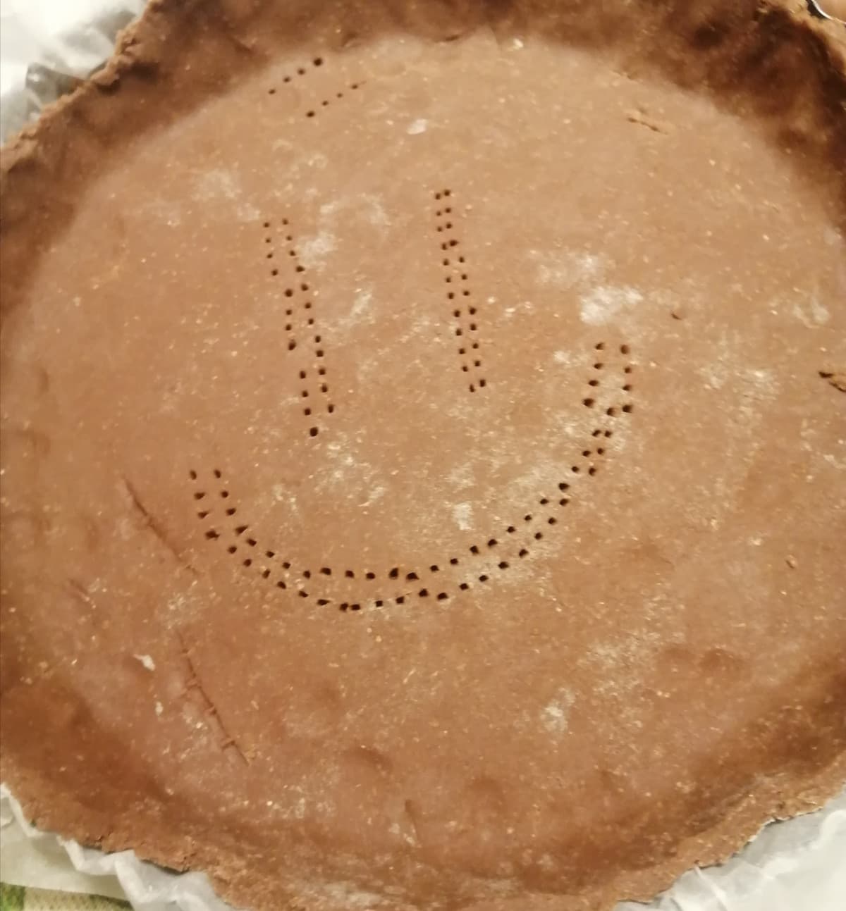 Guardate che bella che è venuta la crostata! 