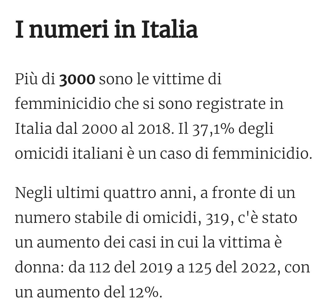 *piú di 3000 donne ammazzate dal 2000 a oggi*