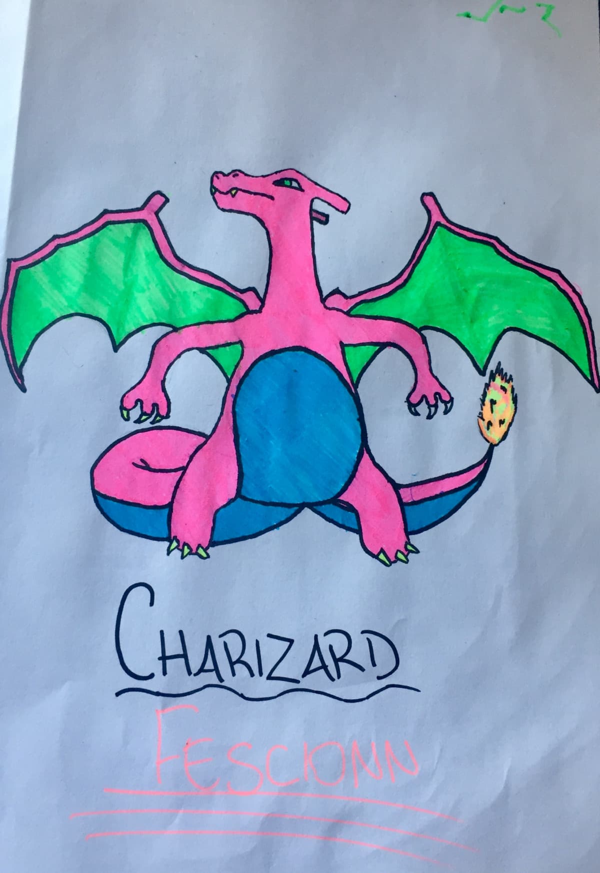 Per la serie “Pokemon Fescionn” ecco a voi.. Charizard!