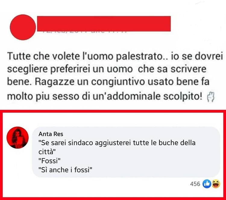 È una situazione grammatica