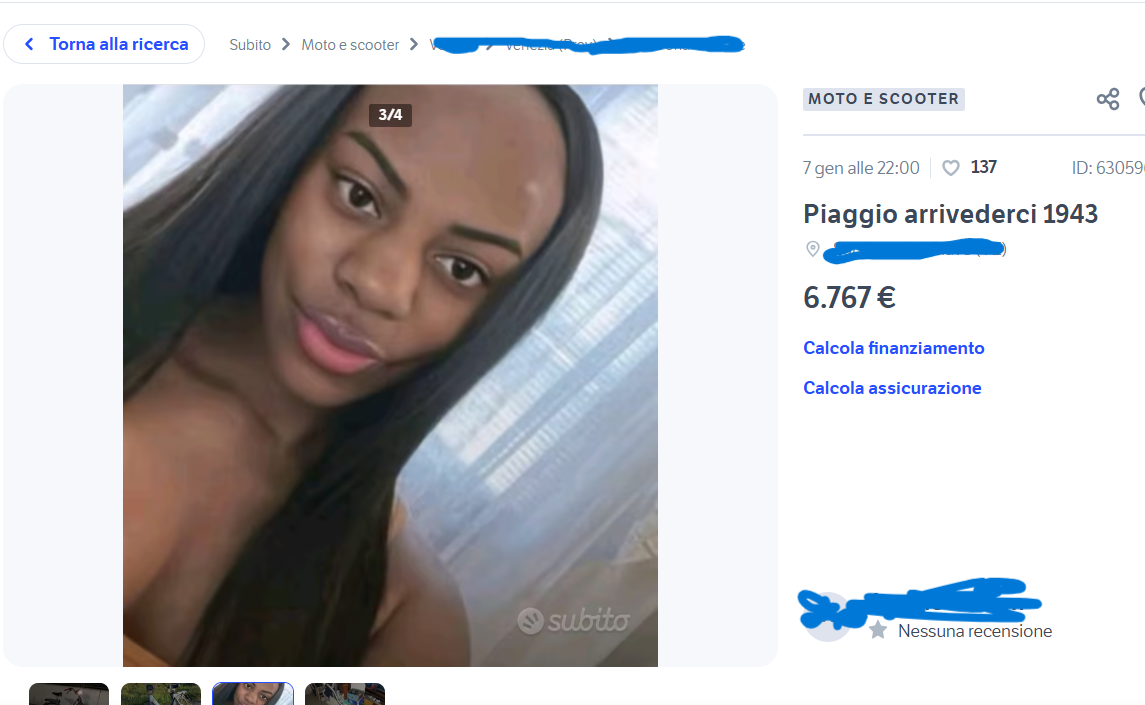 A ME NON PARE UN PIAGGIO QUESTO OH