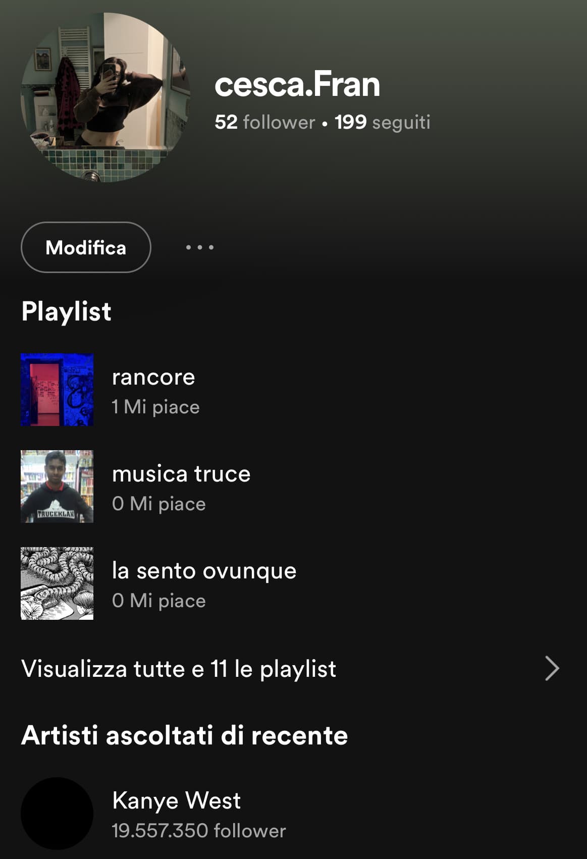 che drip il mio spotify 