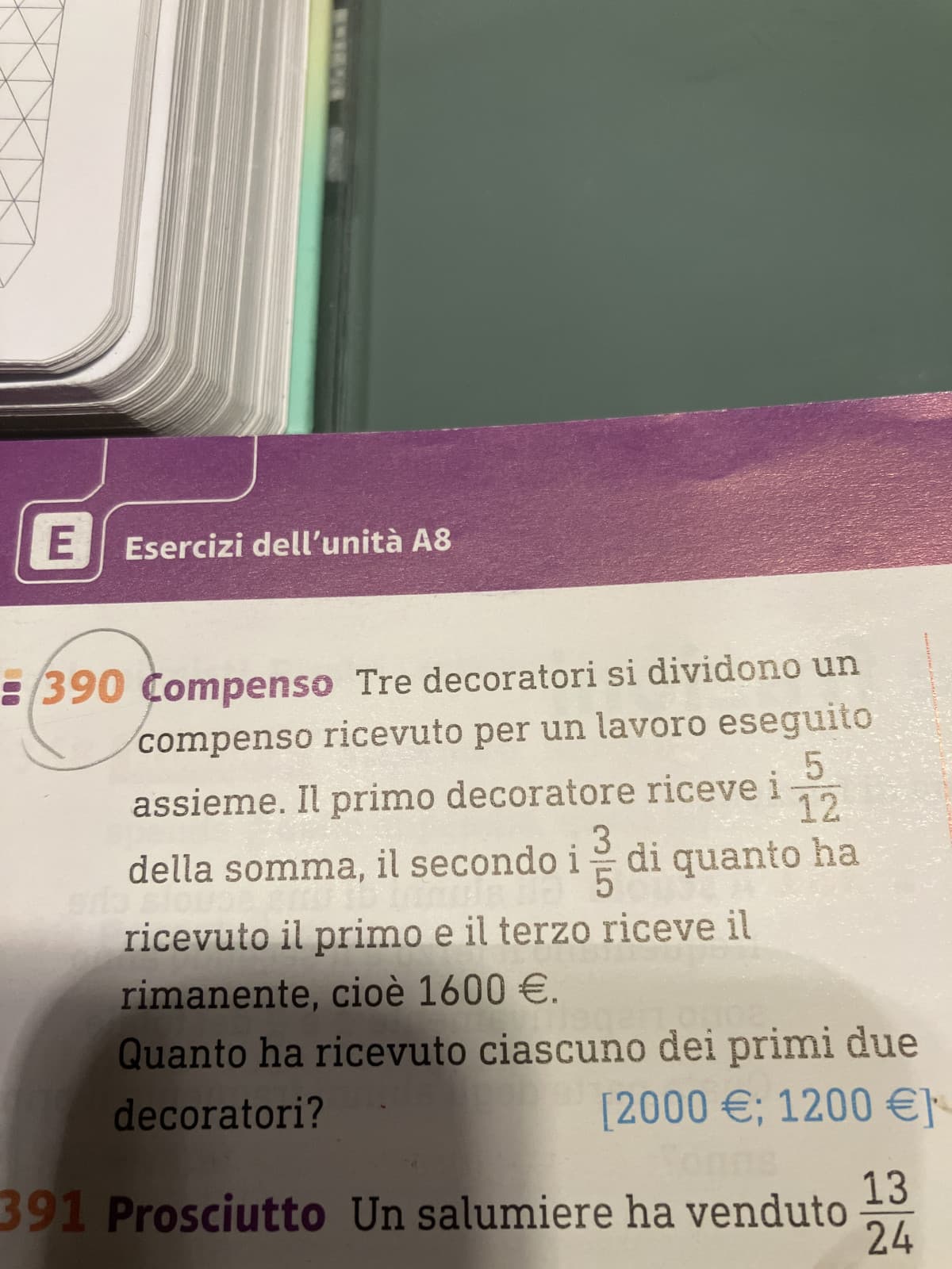 Mi aiutate a risolverlo per favore? Mi potete spiegare il ragionamento è come fate ad arrivare al risultato? Graziz