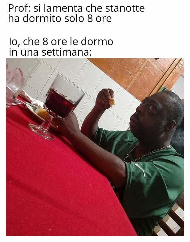 Ma quanto mi dispiace