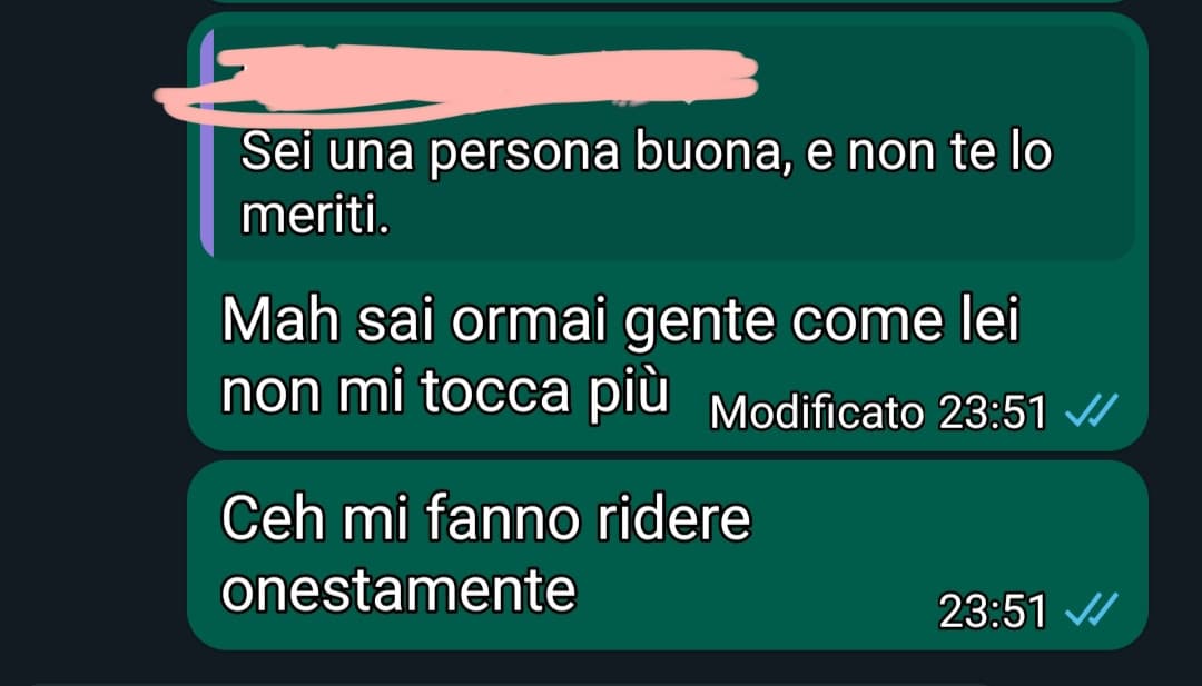 Quando il tuo bestie tira fuori una perla e iniziate a rievocare ricordi super cringe della tipa pick me 