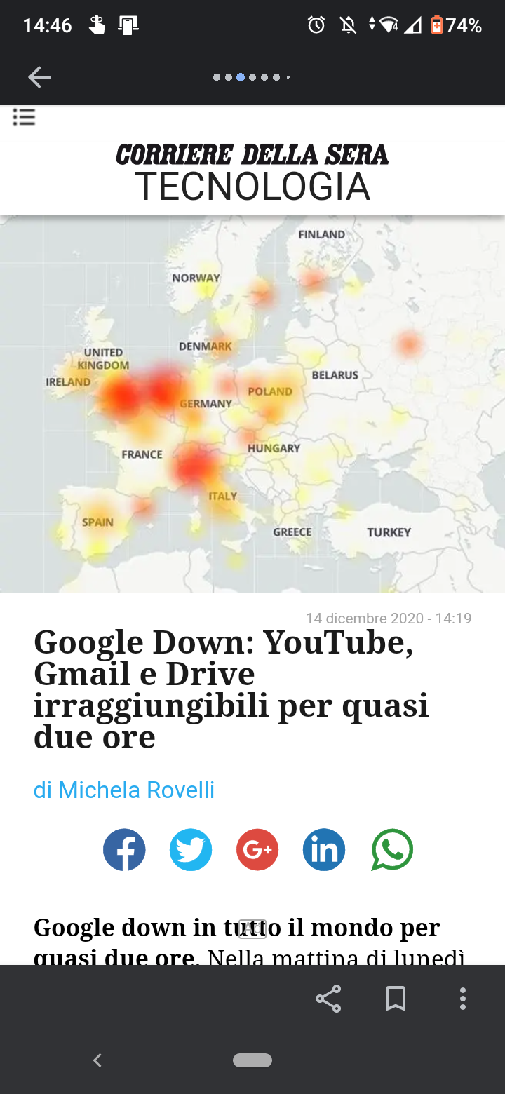 Comunque l'Italia ci tiene a essere in zona rossa