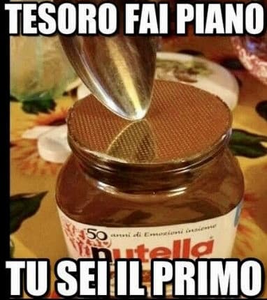 Ah, la Nutella… ❤️