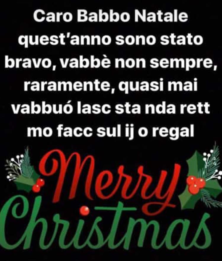 Buon Natale ? AHAHAH