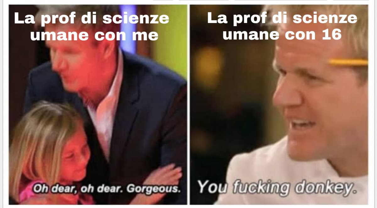 Oggi comunque ho fatto una interrogazione di scienze umane e la prof mi ha messo 8... Ma dispiaciuta perché voleva mettere di più... Not bad