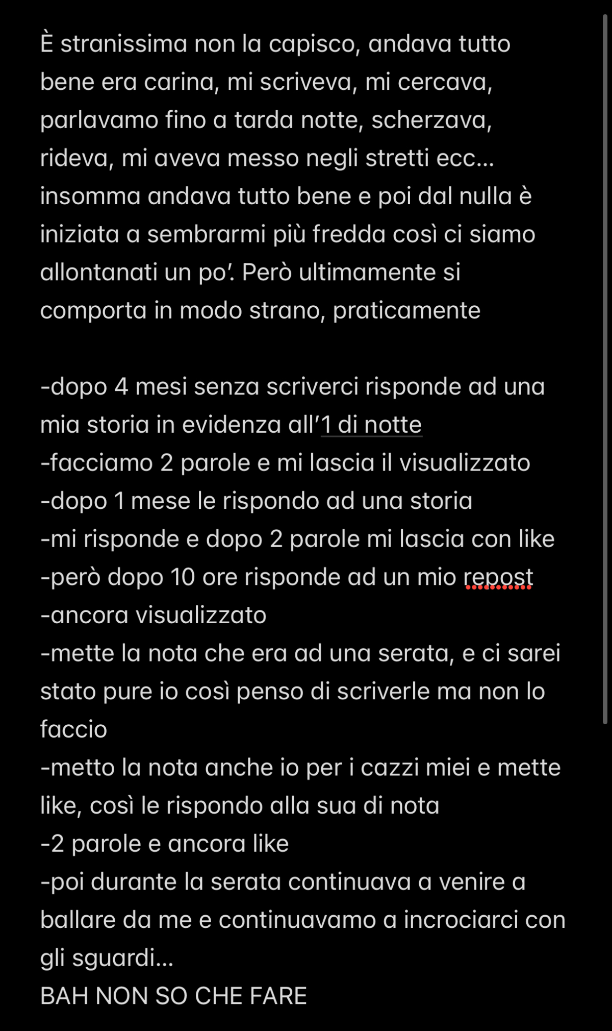 Non la capiscoooo