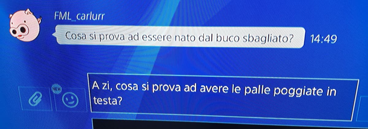 Madonna quanto quando mi arrivano questi messaggi ahahahah