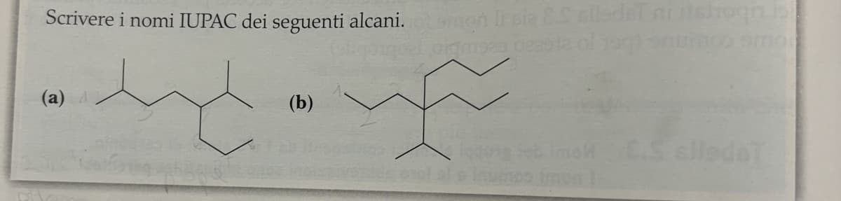 Esercizio Chimica Organica 