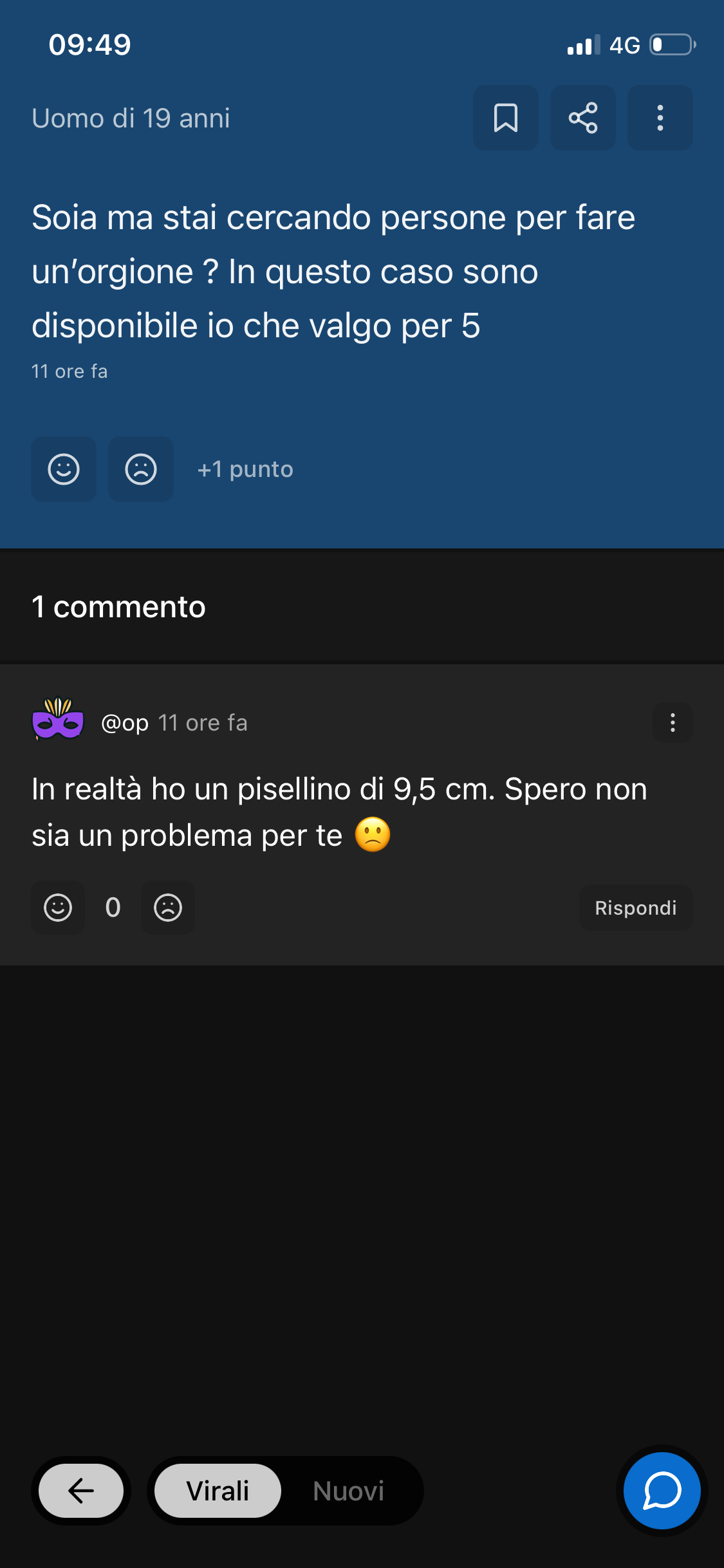 qualcun altro si vuole aggregare?