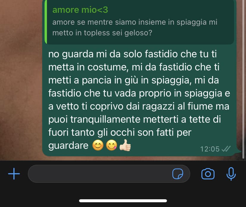 ma è del mestiere questa? 